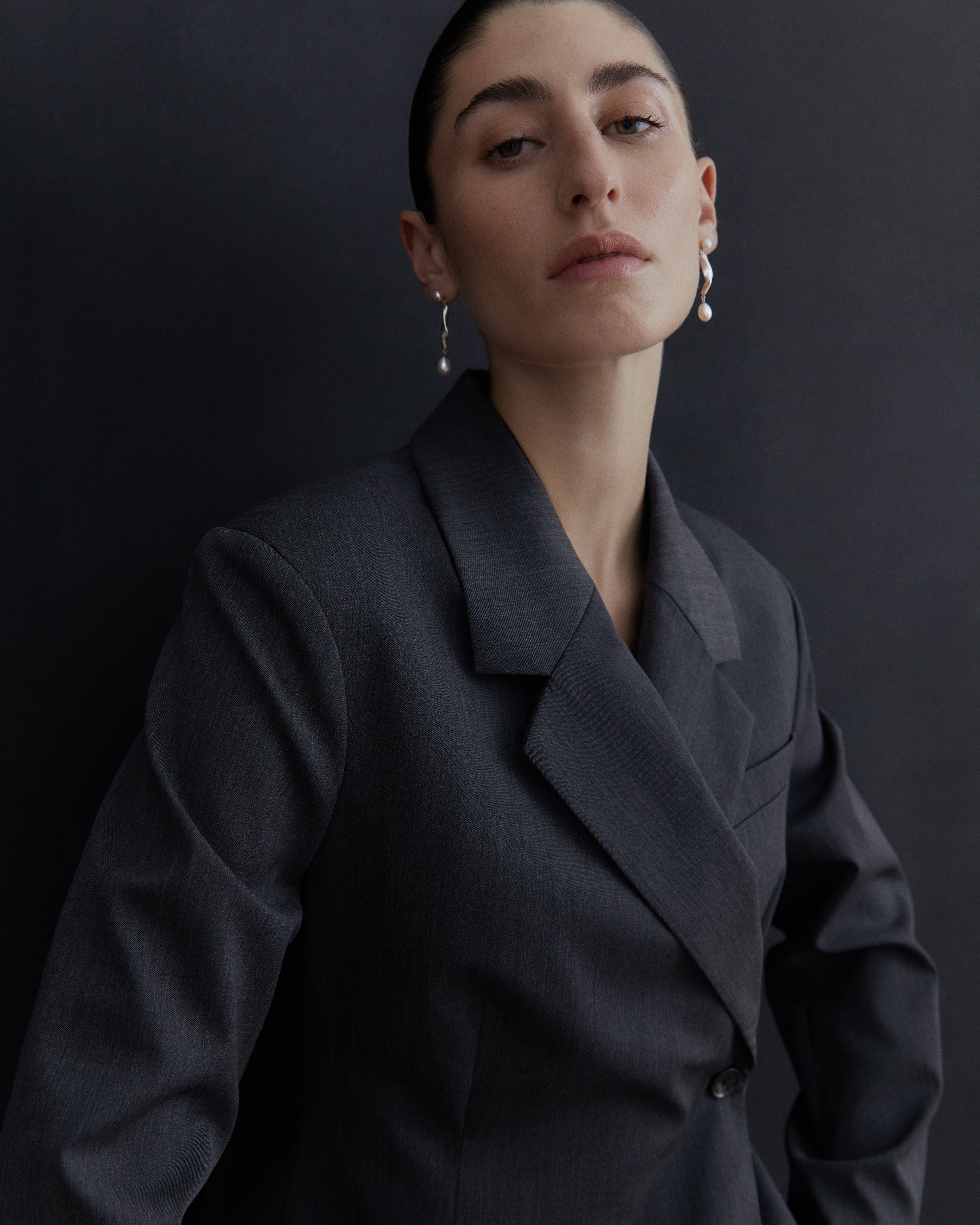 VELO EARRINGS SILVER