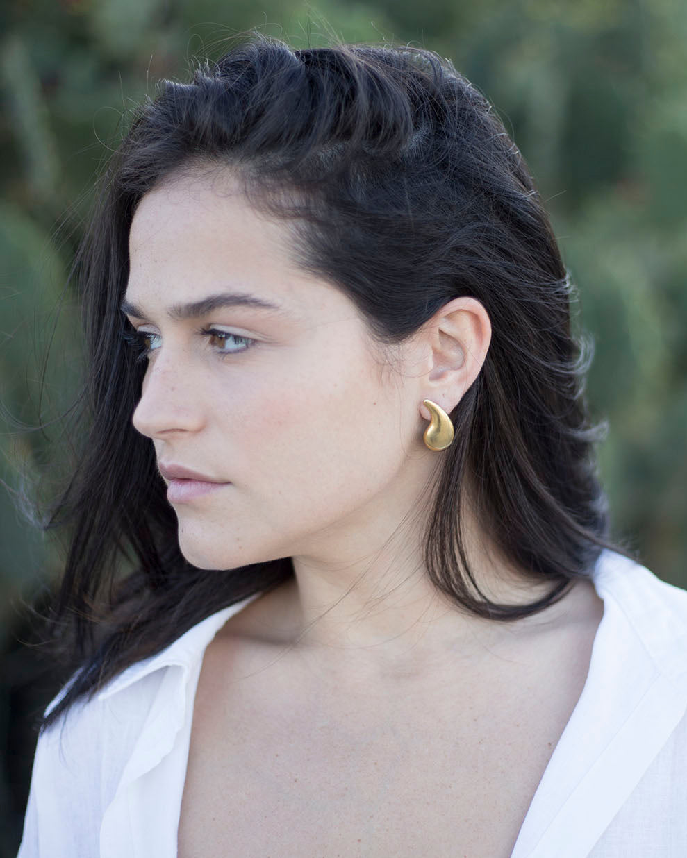 VIRGULA EARRINGS GOLD