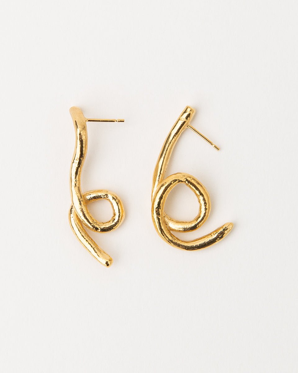 Carolina de Barros Jewellery Alga earrings