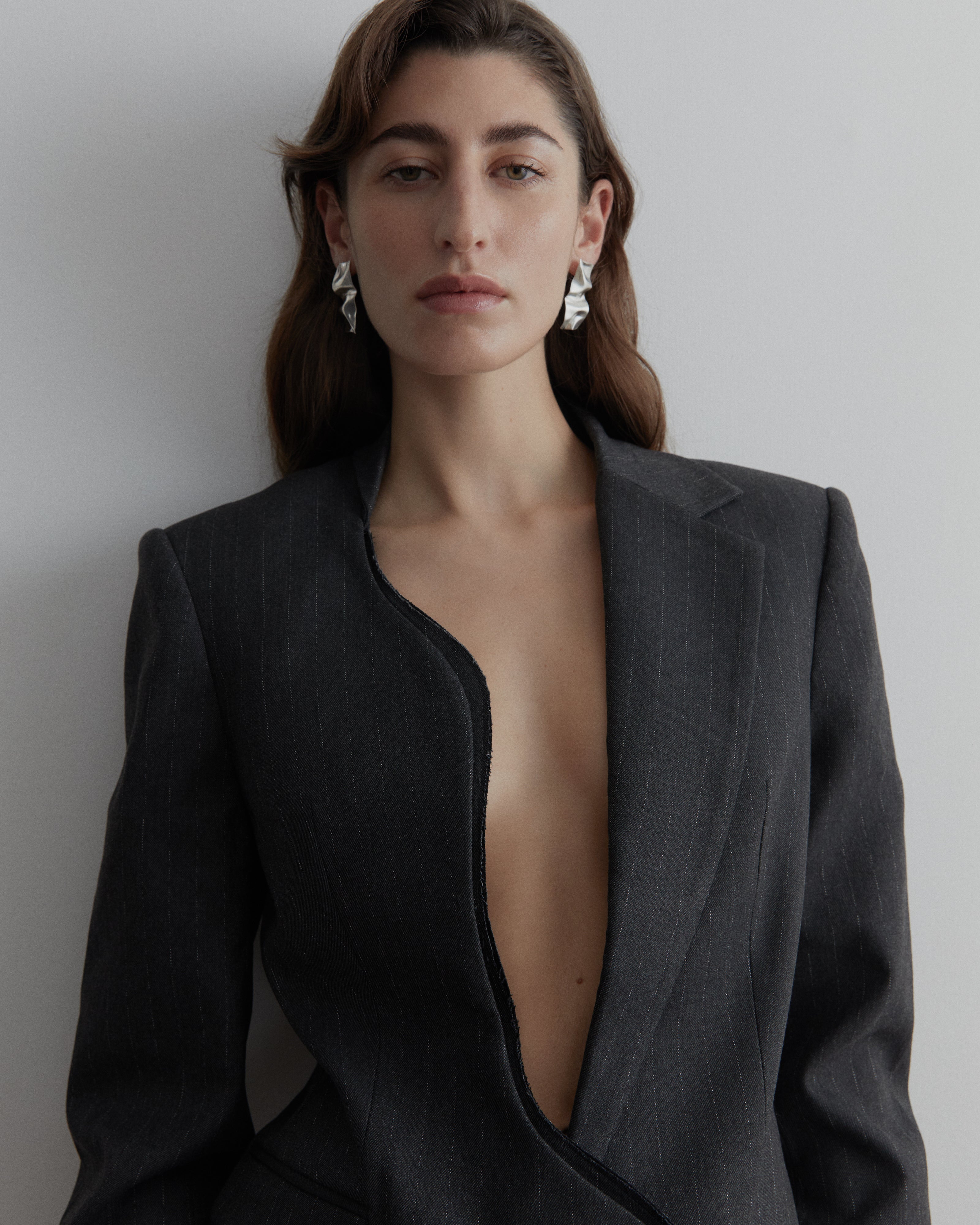 AMASSADO EARRINGS SILVER