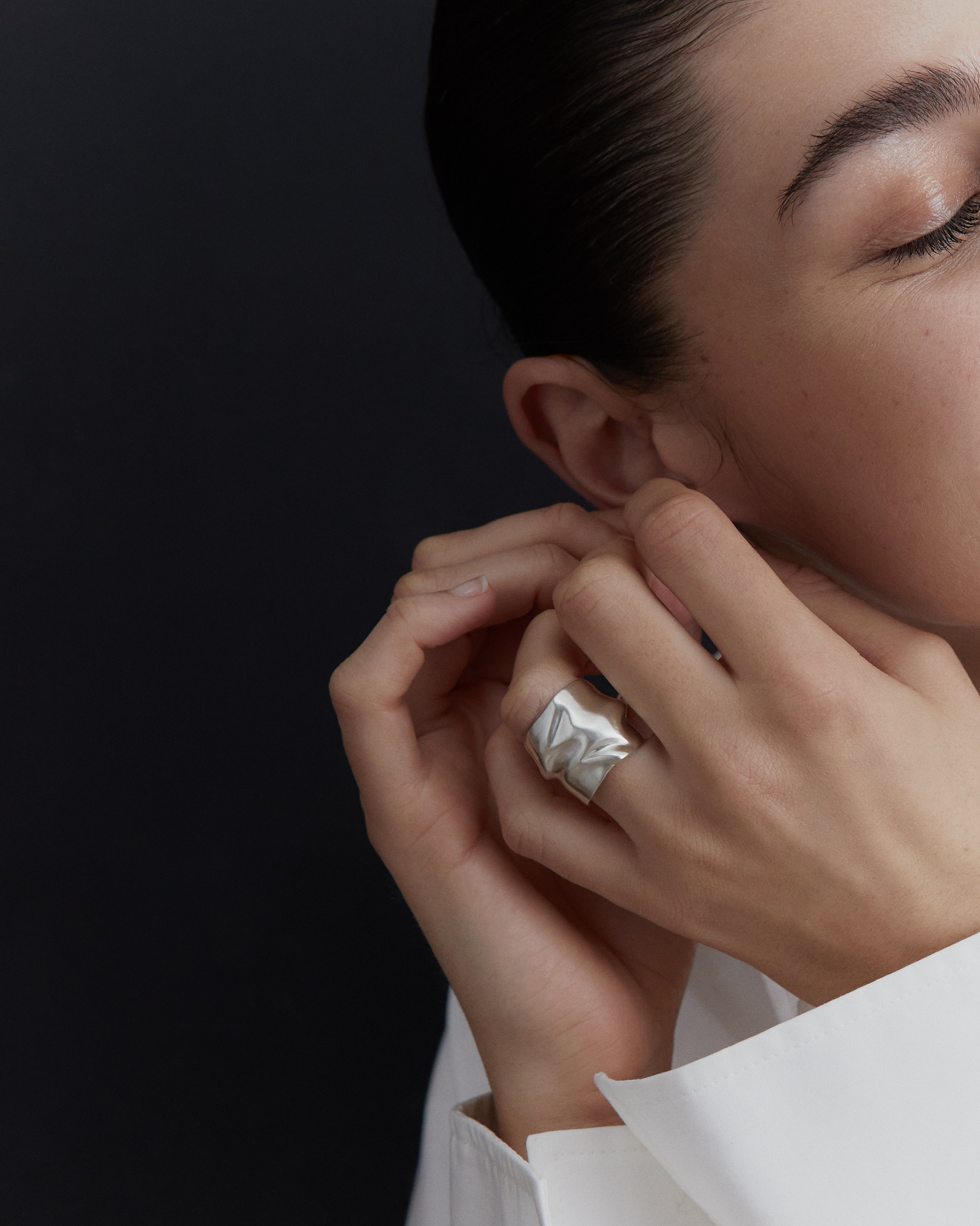 AMASSADO RING SILVER