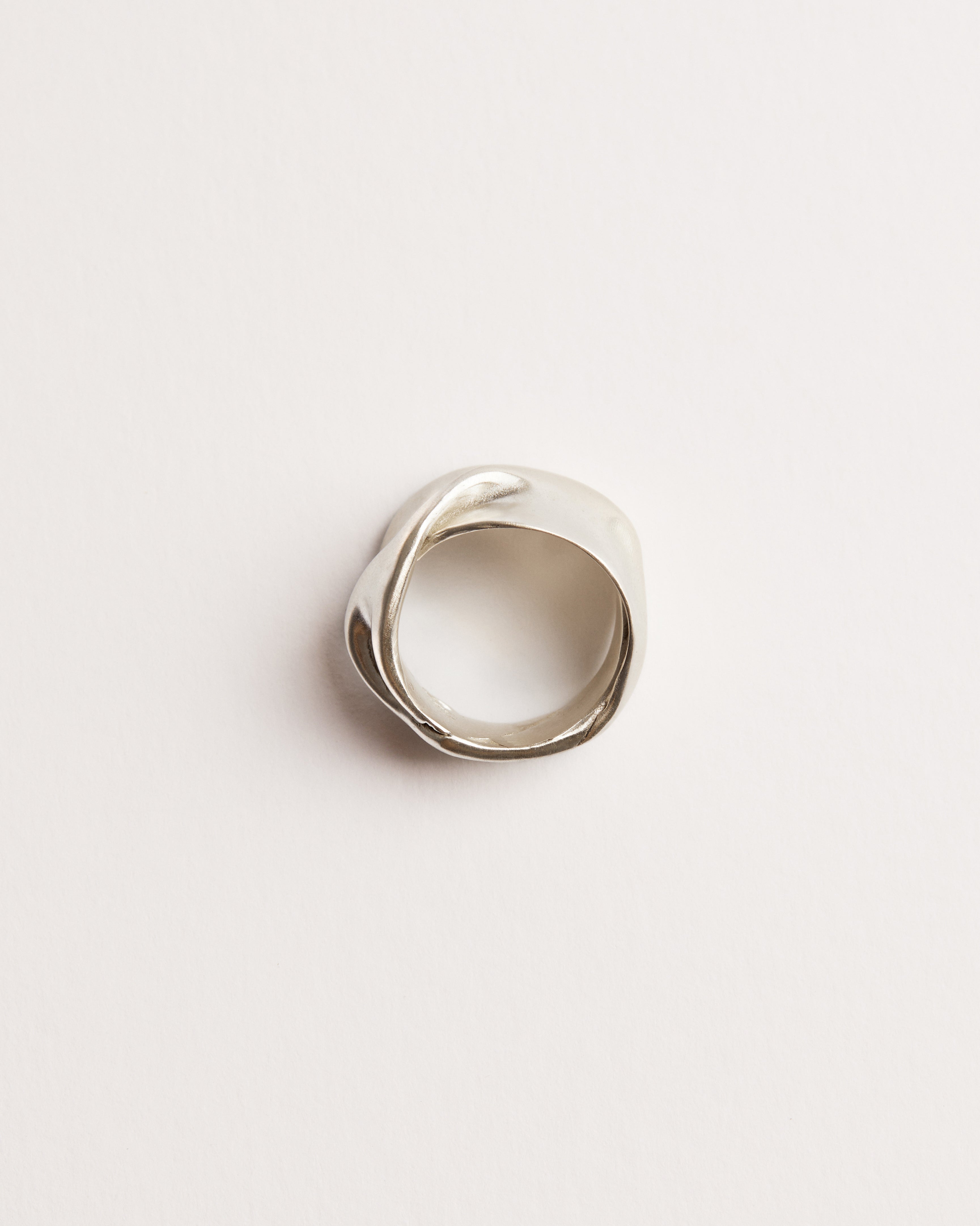 VOLTA RING SILVER