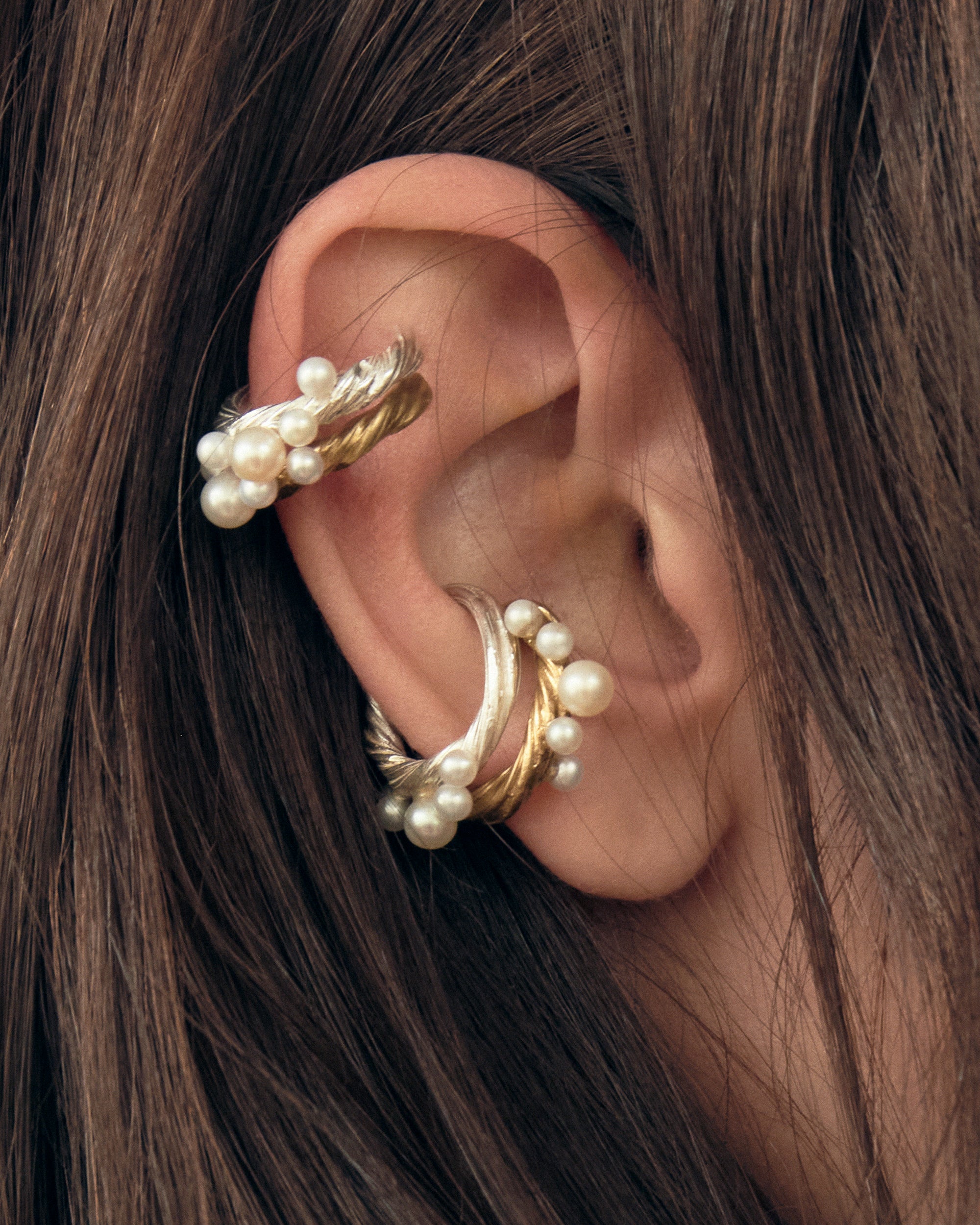 INGA EAR CUFF GOLD