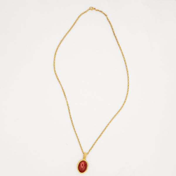 Figura necklace carnelian - Carolina de Barros