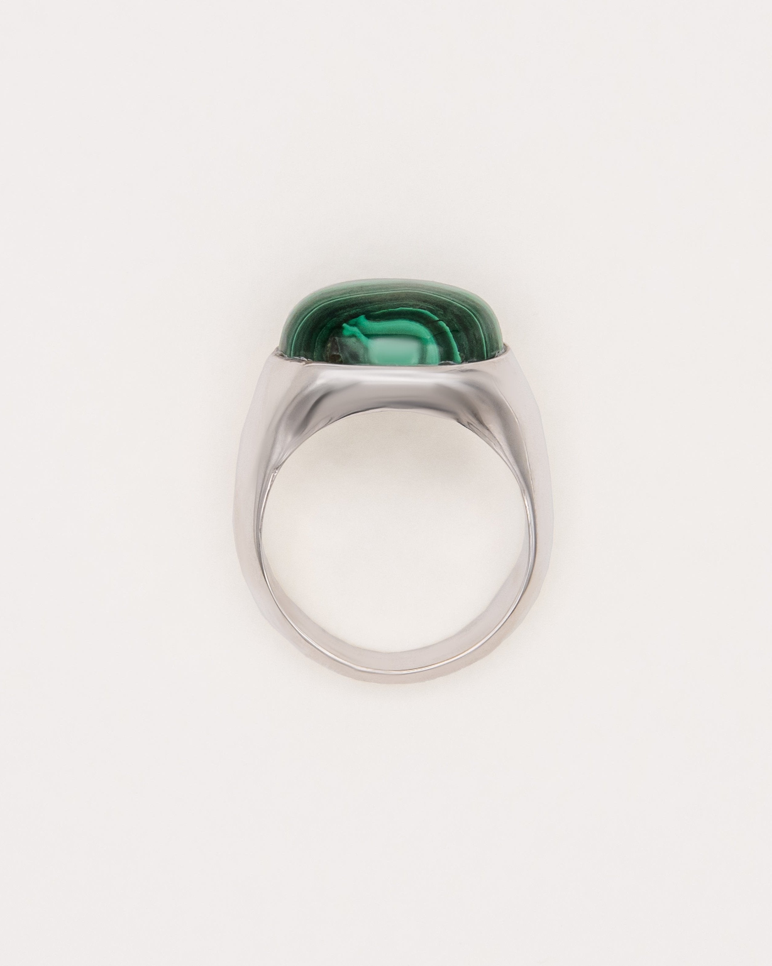 Figura ring malachite - Carolina de Barros