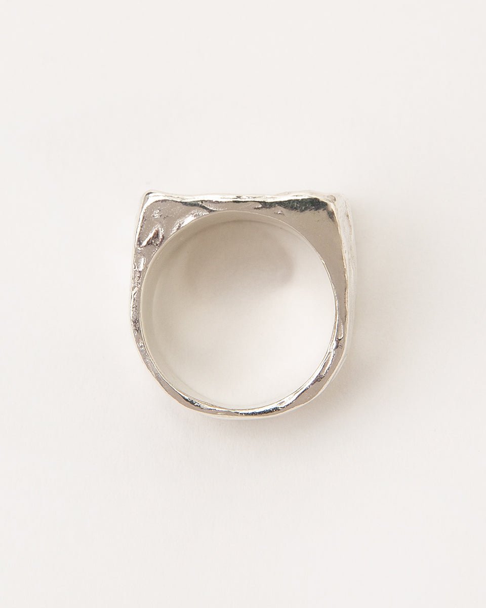 Carolina de Barros Jewellery Areia Rectangular Signet ring