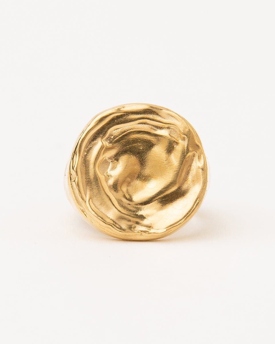 Carolina de Barros Jewellery Areia Round Signet ring